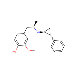 COc1ccc(C[C@@H](C)N[C@H]2C[C@@H]2c2ccccc2)cc1OC ZINC000113361485