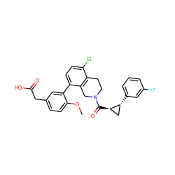 COc1ccc(CC(=O)O)cc1-c1ccc(Cl)c2c1CN(C(=O)[C@@H]1C[C@H]1c1cccc(F)c1)CC2 ZINC000144223565