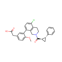 COc1ccc(CC(=O)O)cc1-c1ccc(Cl)c2c1CN(C(=O)[C@@H]1C[C@H]1c1ccccc1)CC2 ZINC000144049071