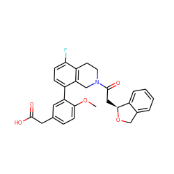 COc1ccc(CC(=O)O)cc1-c1ccc(F)c2c1CN(C(=O)C[C@@H]1OCc3ccccc31)CC2 ZINC000144197751