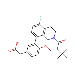 COc1ccc(CC(=O)O)cc1-c1ccc(F)c2c1CN(C(=O)CC(C)(C)C)CC2 ZINC001772652065