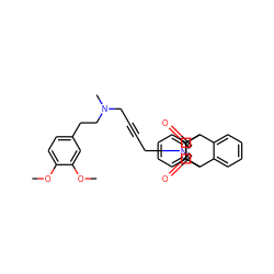 COc1ccc(CCN(C)CC#CCN2C(=O)[C@H]3C4c5ccccc5C(c5ccccc54)[C@H]3C2=O)cc1OC ZINC000034774023