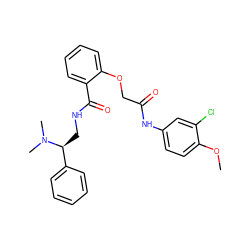 COc1ccc(NC(=O)COc2ccccc2C(=O)NC[C@@H](c2ccccc2)N(C)C)cc1Cl ZINC000003292817