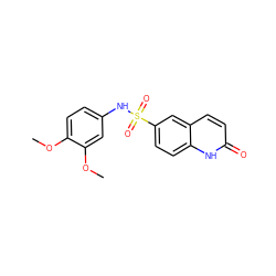 COc1ccc(NS(=O)(=O)c2ccc3[nH]c(=O)ccc3c2)cc1OC ZINC000006748865