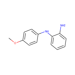 COc1ccc(Nc2ccccc2N)cc1 ZINC000003885634