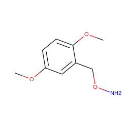 COc1ccc(OC)c(CON)c1 ZINC000019733287