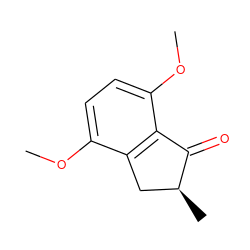 COc1ccc(OC)c2c1C[C@H](C)C2=O ZINC000021989867