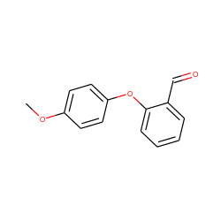 COc1ccc(Oc2ccccc2C=O)cc1 ZINC000000167434