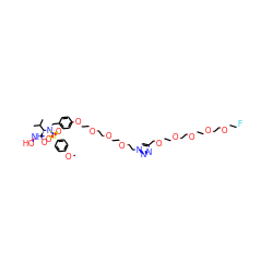 COc1ccc(S(=O)(=O)N(Cc2ccc(OCCOCCOCCOCCn3cc(COCCOCCOCCOCCOCCF)nn3)cc2)[C@@H](C(=O)NO)C(C)C)cc1 ZINC000150533891