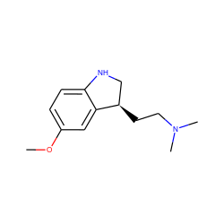 COc1ccc2c(c1)[C@H](CCN(C)C)CN2 ZINC000027752647