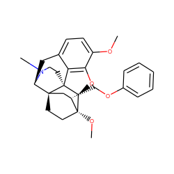 COc1ccc2c3c1O[C@@H]1[C@]34CCN(C)[C@H](C2)[C@]42CC[C@@]1(OC)[C@@H](COc1ccccc1)C2 ZINC000096172372