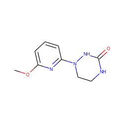 COc1cccc(N2CCNC(=O)N2)n1 ZINC000013759101