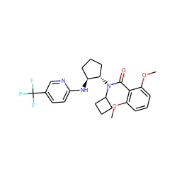 COc1cccc(OC)c1C(=O)N(C1CCC1)[C@H]1CCC[C@@H]1Nc1ccc(C(F)(F)F)cn1 ZINC001772603497