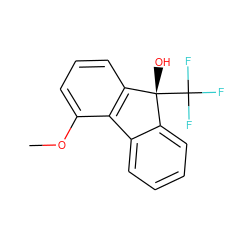 COc1cccc2c1-c1ccccc1[C@@]2(O)C(F)(F)F ZINC000144693533