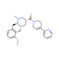 COc1cccc2c1C[C@H]1C[C@@H](C(=O)N3CC=C(c4ccccn4)CC3)CN(C)[C@@H]1C2 ZINC000028950415