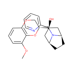 COc1cccc2c1O[C@@H](CN1[C@H]3CC[C@@H]1C[C@@](O)(c1ccccn1)C3)CO2 ZINC000100049057