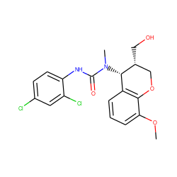 COc1cccc2c1OC[C@@H](CO)[C@H]2N(C)C(=O)Nc1ccc(Cl)cc1Cl ZINC000005208426