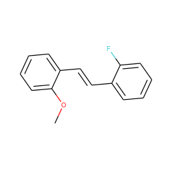 COc1ccccc1/C=C/c1ccccc1F ZINC001772644986