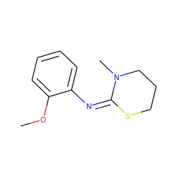 COc1ccccc1/N=C1/SCCCN1C ZINC000013118907