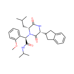 COc1ccccc1[C@H](C(=O)NC(C)C)N1C(=O)[C@@H](C2Cc3ccccc3C2)NC(=O)[C@H]1CC(C)C ZINC000084652783