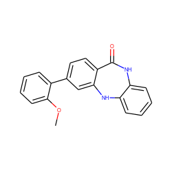 COc1ccccc1-c1ccc2c(c1)Nc1ccccc1NC2=O ZINC000028710715