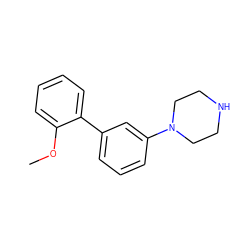 COc1ccccc1-c1cccc(N2CCNCC2)c1 ZINC000041388083