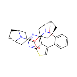 COc1ccccc1-c1csc2nc(N3[C@H]4CC[C@H]3CC(CO)C4)nc(N3[C@H]4CC[C@H]3CC(OC)C4)c12 ZINC000653671427