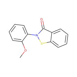 COc1ccccc1-n1sc2ccccc2c1=O ZINC000066136534