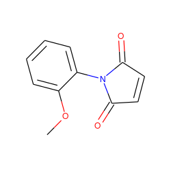 COc1ccccc1N1C(=O)C=CC1=O ZINC000000053012