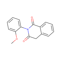 COc1ccccc1N1C(=O)Cc2ccccc2C1=O ZINC000003018841