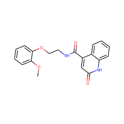 COc1ccccc1OCCNC(=O)c1cc(=O)[nH]c2ccccc12 ZINC000013598153