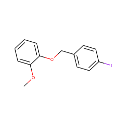 COc1ccccc1OCc1ccc(I)cc1 ZINC000088186289