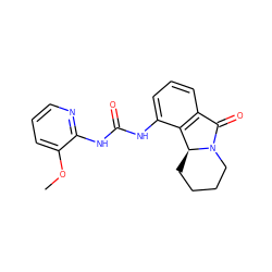 COc1cccnc1NC(=O)Nc1cccc2c1[C@@H]1CCCCN1C2=O ZINC000095579767