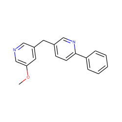 COc1cncc(Cc2ccc(-c3ccccc3)nc2)c1 ZINC000096282869