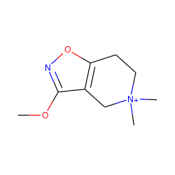 COc1noc2c1C[N+](C)(C)CC2 ZINC000036288994