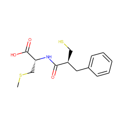 CSC[C@@H](NC(=O)[C@@H](CS)Cc1ccccc1)C(=O)O ZINC000026498292