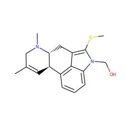 CSc1c2c3c(cccc3n1CO)[C@H]1C=C(C)CN(C)[C@@H]1C2 ZINC000013826382