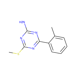 CSc1nc(N)nc(-c2ccccc2C)n1 ZINC000072126941