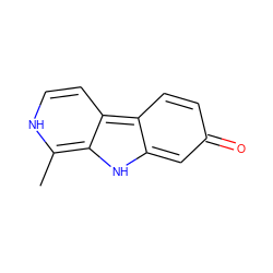 Cc1[nH]ccc2c1[nH]c1cc(=O)ccc12 ZINC000100076738