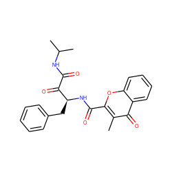 Cc1c(C(=O)N[C@@H](Cc2ccccc2)C(=O)C(=O)NC(C)C)oc2ccccc2c1=O ZINC000028524435