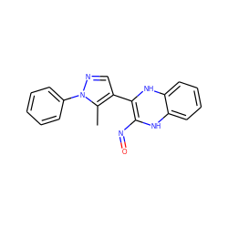 Cc1c(C2=C(N=O)Nc3ccccc3N2)cnn1-c1ccccc1 ZINC001772657673