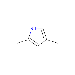 Cc1c[nH]c(C)c1 ZINC000001574400