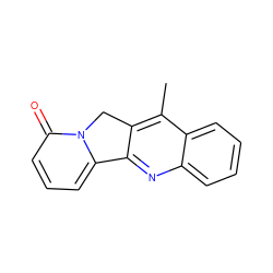 Cc1c2c(nc3ccccc13)-c1cccc(=O)n1C2 ZINC000007991708