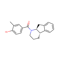 Cc1cc(C(=O)N2CCC[C@H]3c4ccccc4C[C@@H]32)ccc1O ZINC000096169410