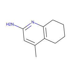 Cc1cc(N)nc2c1CCCC2 ZINC000014982113