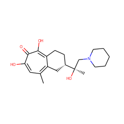 Cc1cc(O)c(=O)c(O)c2c1C[C@@H]([C@](C)(O)CN1CCCCC1)CC2 ZINC000072107163