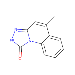 Cc1cc2n[nH]c(=O)n2c2ccccc12 ZINC000045498142