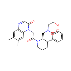 Cc1cc2ncc(=O)n(CC(=O)N3CCC[C@@H](c4ccccc4)[C@@H]3CN3CCOCC3)c2cc1C ZINC000029044817