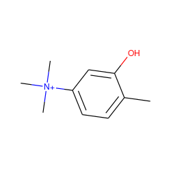 Cc1ccc([N+](C)(C)C)cc1O ZINC000001998346