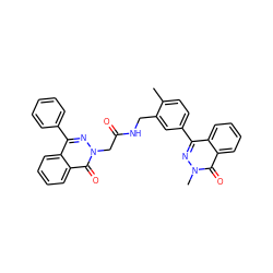 Cc1ccc(-c2nn(C)c(=O)c3ccccc23)cc1CNC(=O)Cn1nc(-c2ccccc2)c2ccccc2c1=O ZINC000002259160